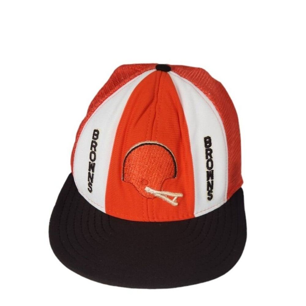 Vintage Lucky Stripes Cleveland Browns Snapback Hat